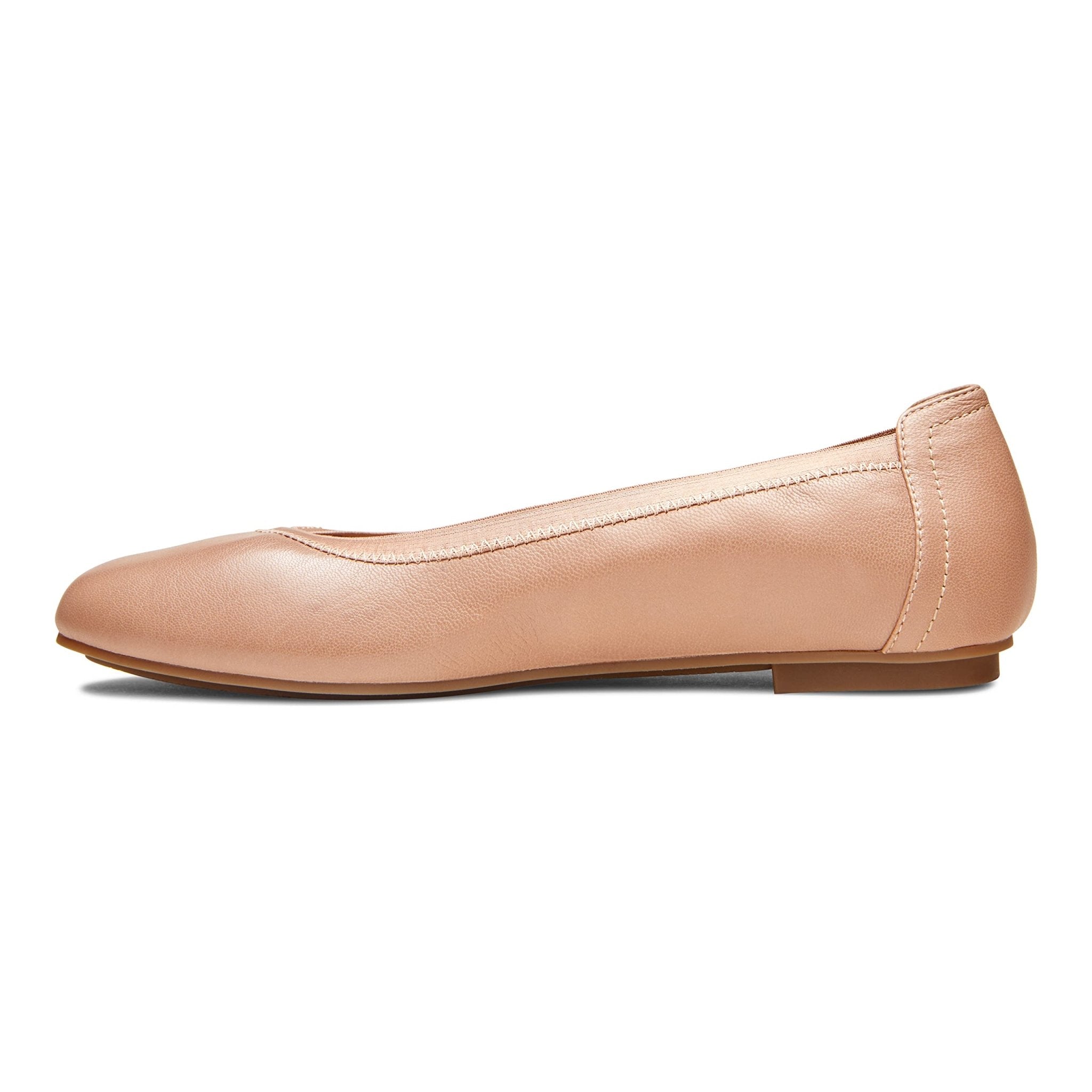 VIONIC Caroll Ballet Flat - Women's Tan Shoe Deals Outlet