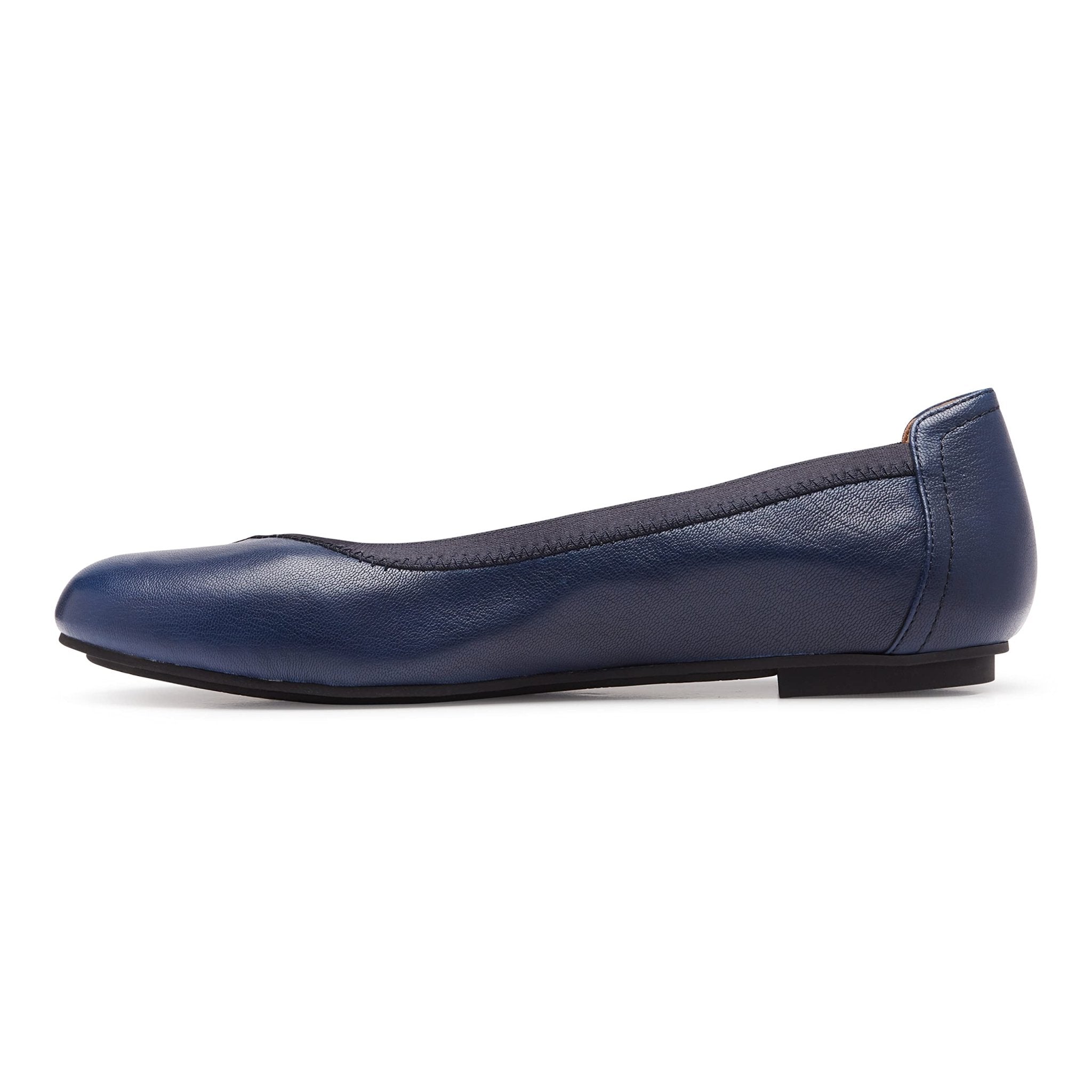 VIONIC Caroll Ballet Flat - Women's Navy Shoe Deals Outlet