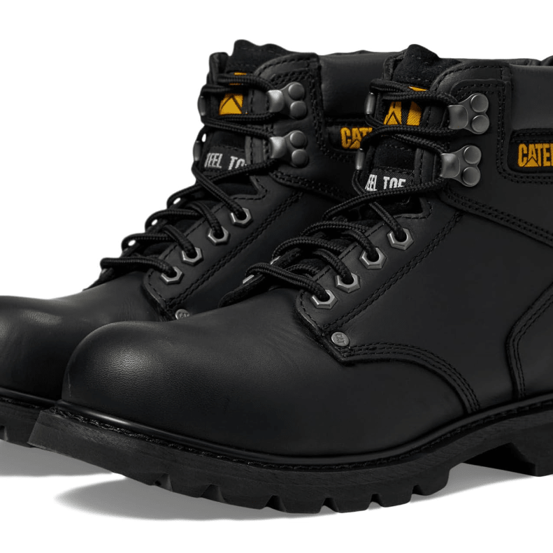 Caterpillar Second Shift Black Full Grain 11 M 018471936315 Shoe Deals Outlet