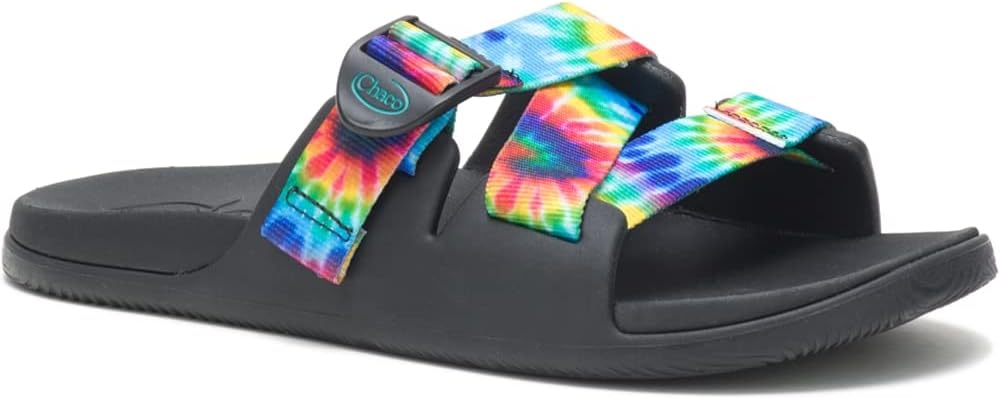 Chaco Chillos Slide Dark Tie Dye 5 M 194917312186 Shoe Deals Outlet