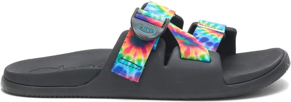 Chaco Chillos Slide Dark Tie Dye 5 M 194917312186 Shoe Deals Outlet