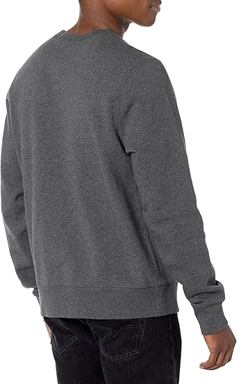 Champion Heritage Fleece Crew Charcoal Heather L 617914483203 Shoe Deals Outlet