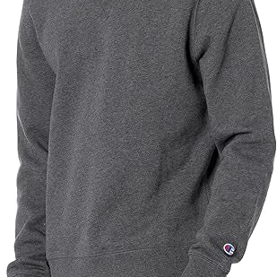 Champion Heritage Fleece Crew Charcoal Heather L 617914483203 Shoe Deals Outlet