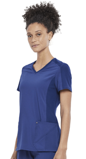 Cherokee Scrubs iFlex V - Neck Top Navy Large 194661076723 Shoe Deals Outlet