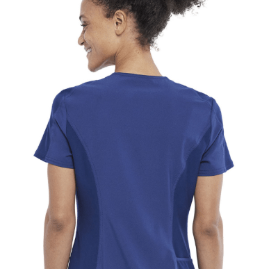 Cherokee Scrubs iFlex V - Neck Top Navy Large 194661076723 Shoe Deals Outlet