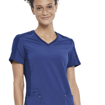 Cherokee Scrubs iFlex V - Neck Top Navy Large 194661076723 Shoe Deals Outlet