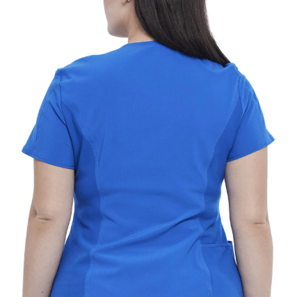 Cherokee Scrubs iFlex V - Neck Top Royal Medium 194661076877 Shoe Deals Outlet