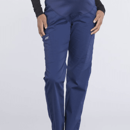 Cherokee Scrubs Pants Workwear Professionals Maternity Straight Leg Petite Navy XL 716605543162 Shoe Deals Outlet