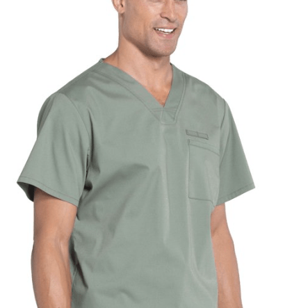 Cherokee Scrubs Workwear Professionals Tuckable V - Neck Top Olive 2XL 737314936748 Shoe Deals Outlet