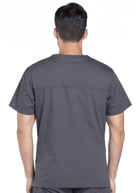 Cherokee Scrubs Workwear Professionals Tuckable V - Neck Top Pewter 2XL 737314978588 Shoe Deals Outlet