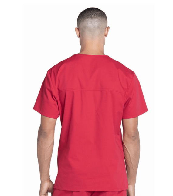 Cherokee Scrubs Workwear Professionals Tuckable V - Neck Top Red 2XL 737314870639 Shoe Deals Outlet