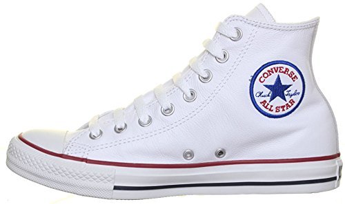 Converse Chuck Taylor All Star Leather High - Top - Unisex White Shoe Deals Outlet