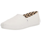 TOMS Classic Alpargata - Women's White Canvas Shoe Deals Outlet
