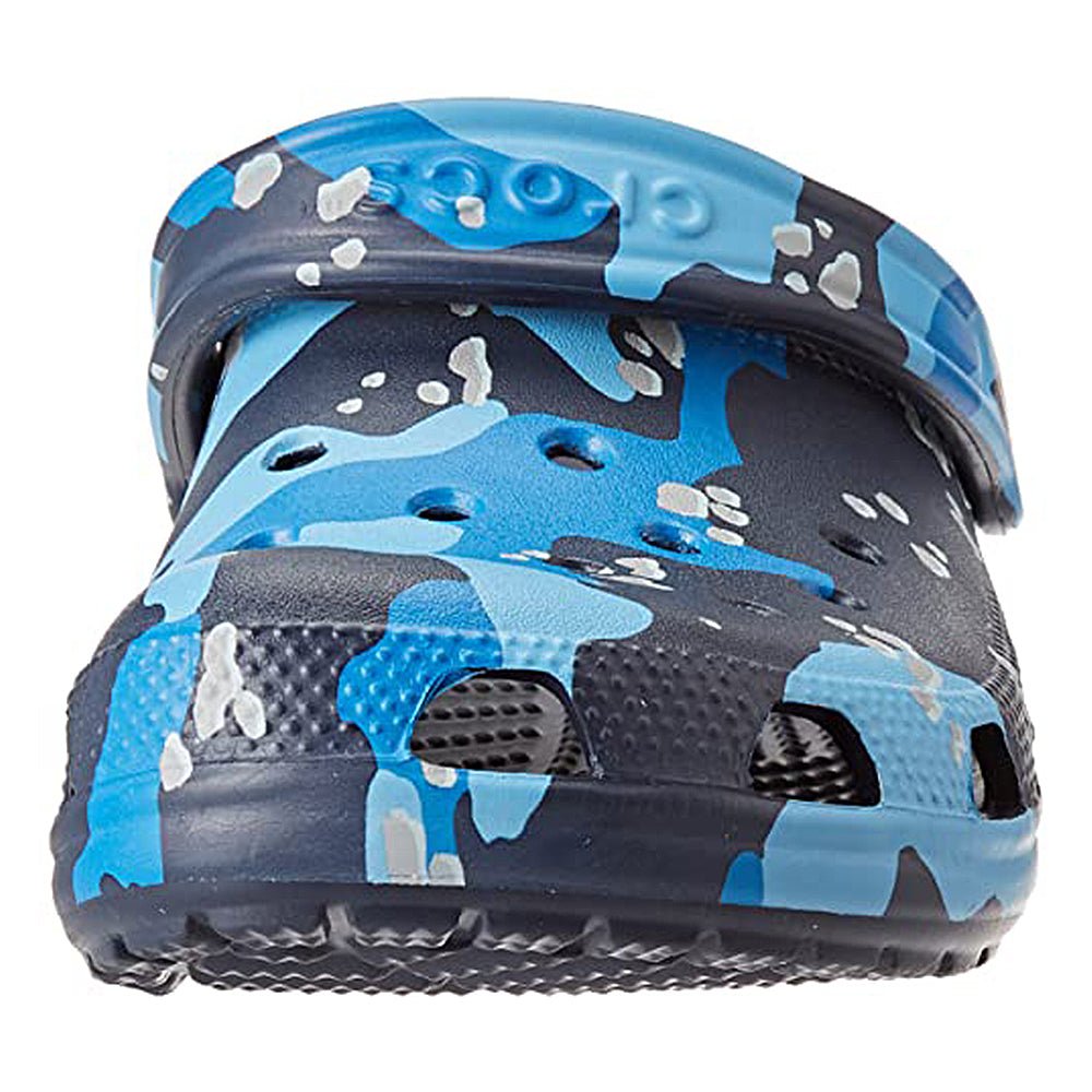 Crocs Classic Camo Clog - Unisex Navy/Multi Shoe Deals Outlet