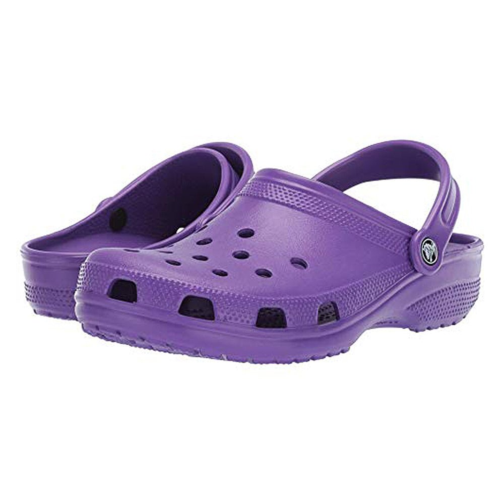 Crocs Classic Clog Bright - Unisex Neon Purple Shoe Deals Outlet