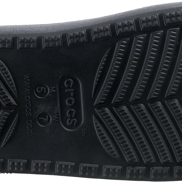 Crocs Classic Cozzzy Sandal - Men's Black Shoe Deals Outlet