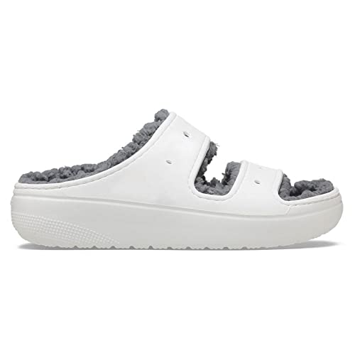 Crocs Classic Cozzzy Sandal - Men's White Shoe Deals Outlet
