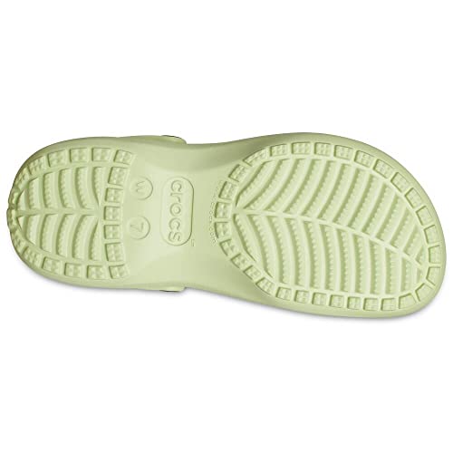 Crocs Classic Platform Clogs - Women's Celery Shoe Deals Outlet