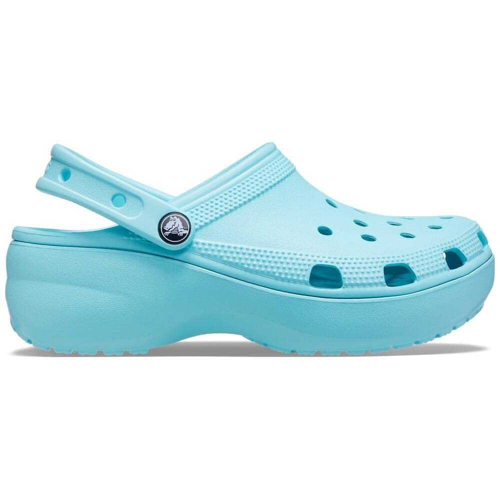 Crocs Classic Platform Clogs - Women's Pure Water Shoe Deals Outlet