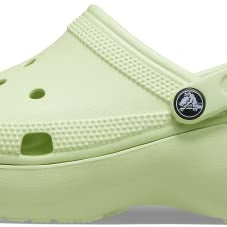 Crocs Classic Platform Clogs - Women's White Shoe Deals Outlet