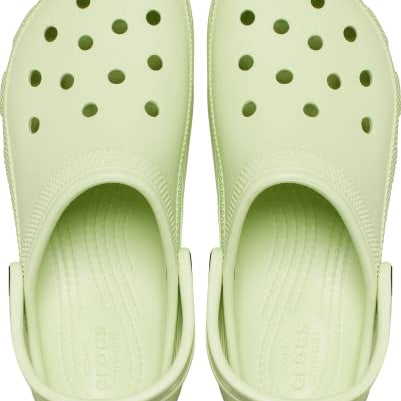 Crocs Classic Platform Clogs - Women's White Shoe Deals Outlet