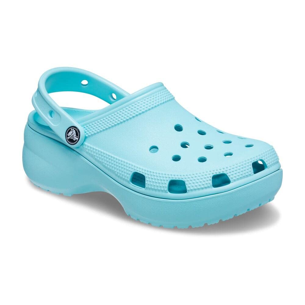 Crocs Classic Platform Clogs - Women's Pure Water Shoe Deals Outlet
