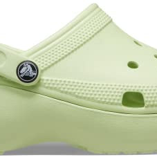 Crocs Classic Platform Clogs - Women's White Shoe Deals Outlet