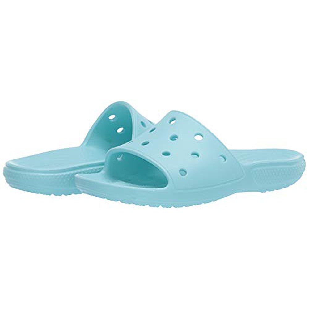 Crocs Classic Slide Seasonal Colors - Unisex Ice Blue Shoe Deals Outlet