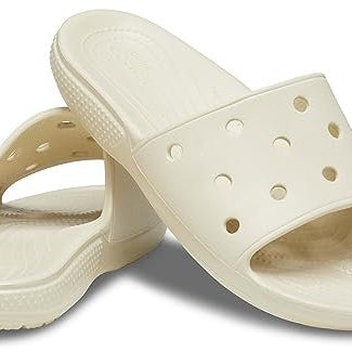 Crocs Classic Slide - Unisex Bone Shoe Deals Outlet