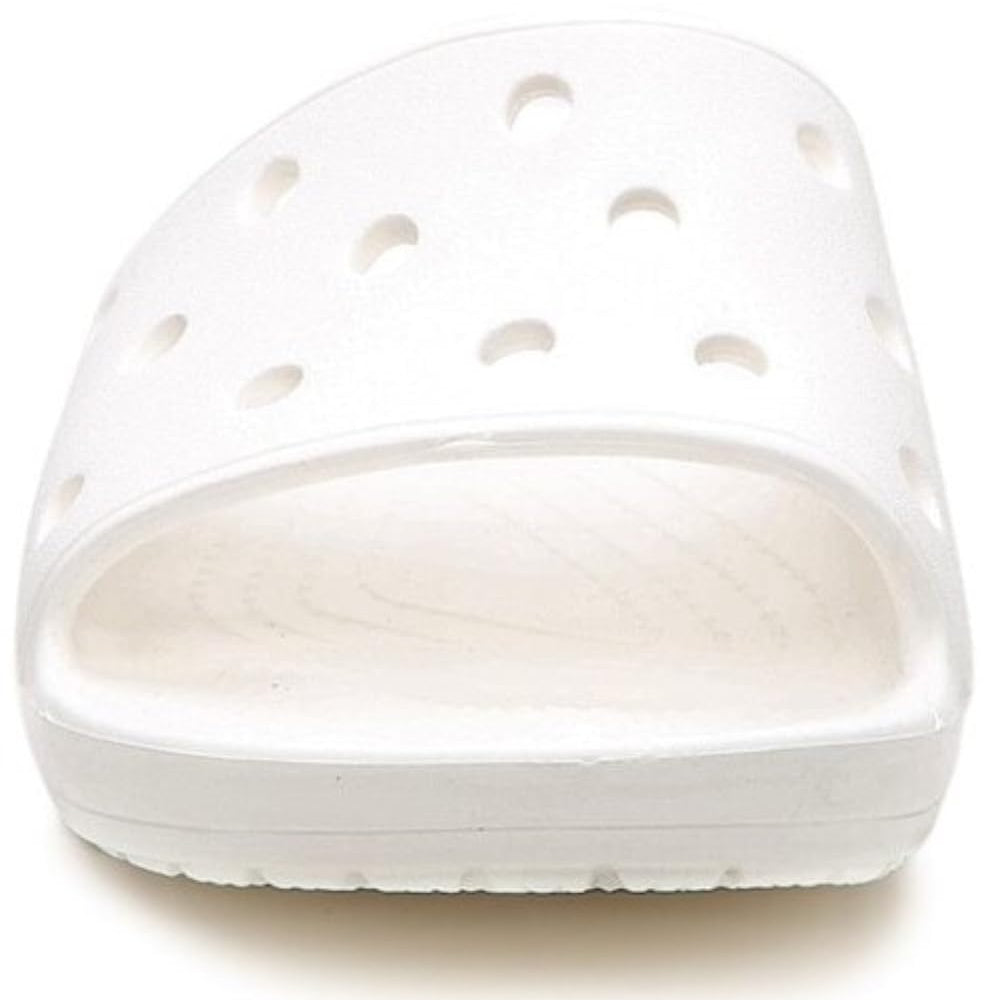 Crocs Classic Slide - Unisex White Shoe Deals Outlet