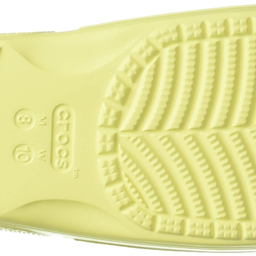Crocs Classic Slide - Unisex Yellow Shoe Deals Outlet