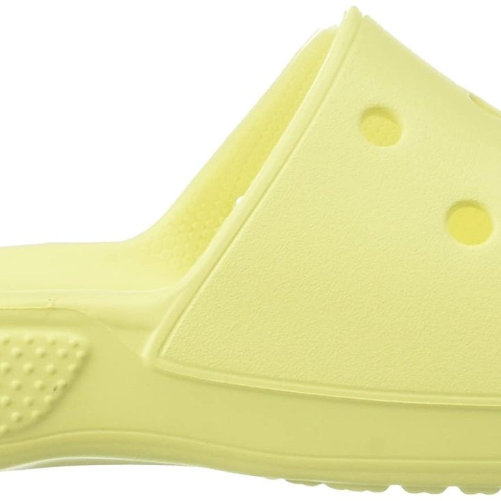 Crocs Classic Slide - Unisex Yellow Shoe Deals Outlet