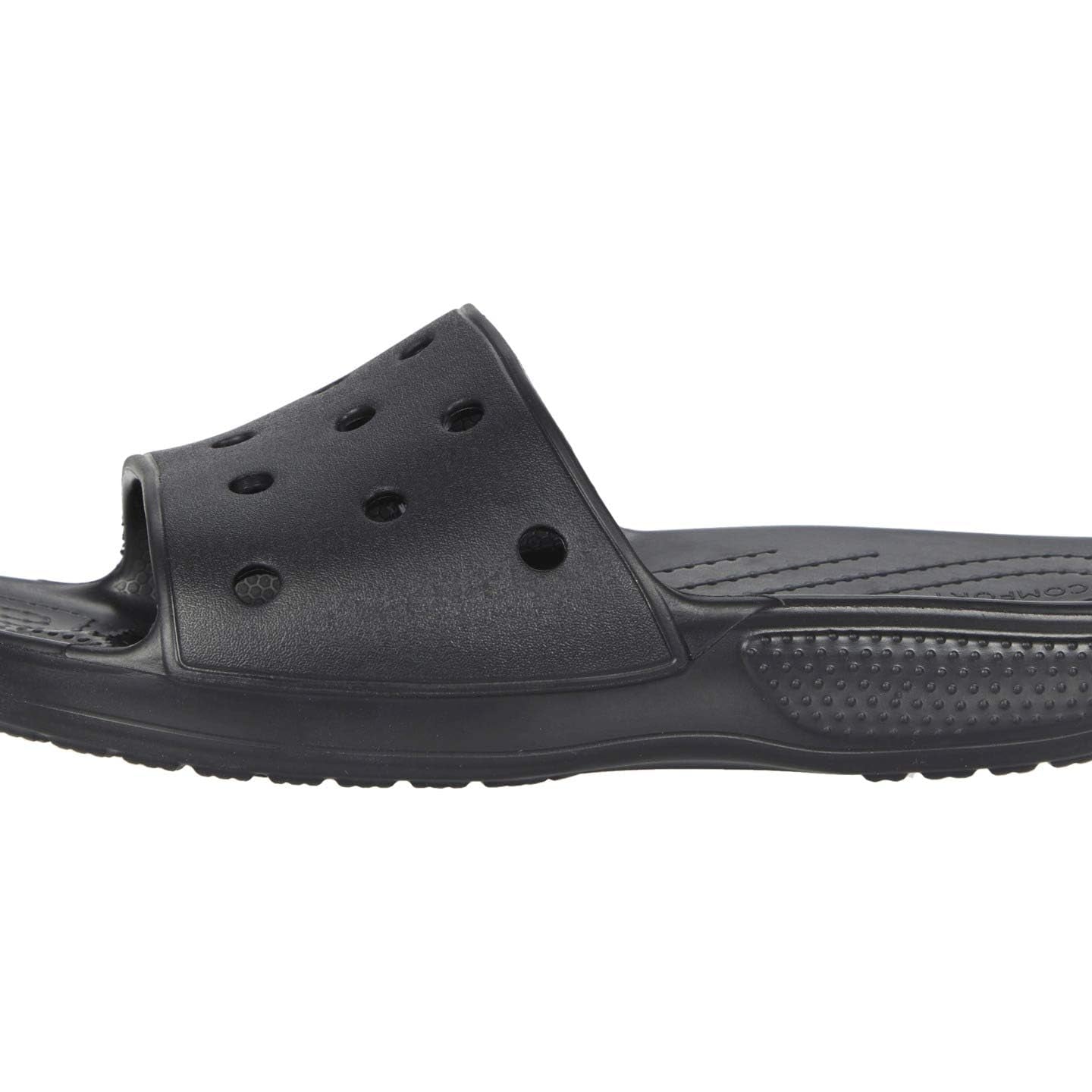 Crocs Classic Slide - Unisex Black Shoe Deals Outlet