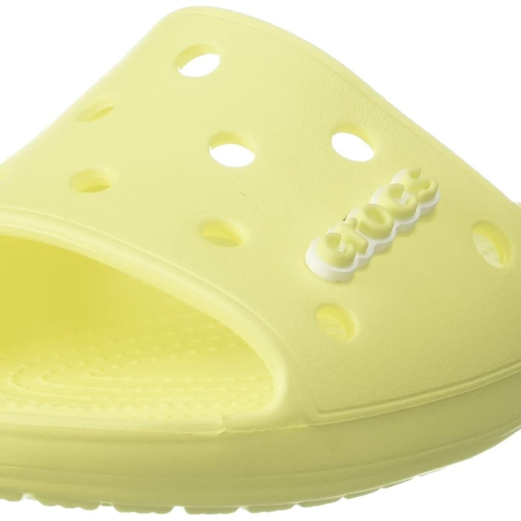 Crocs Classic Slide - Unisex Yellow Shoe Deals Outlet