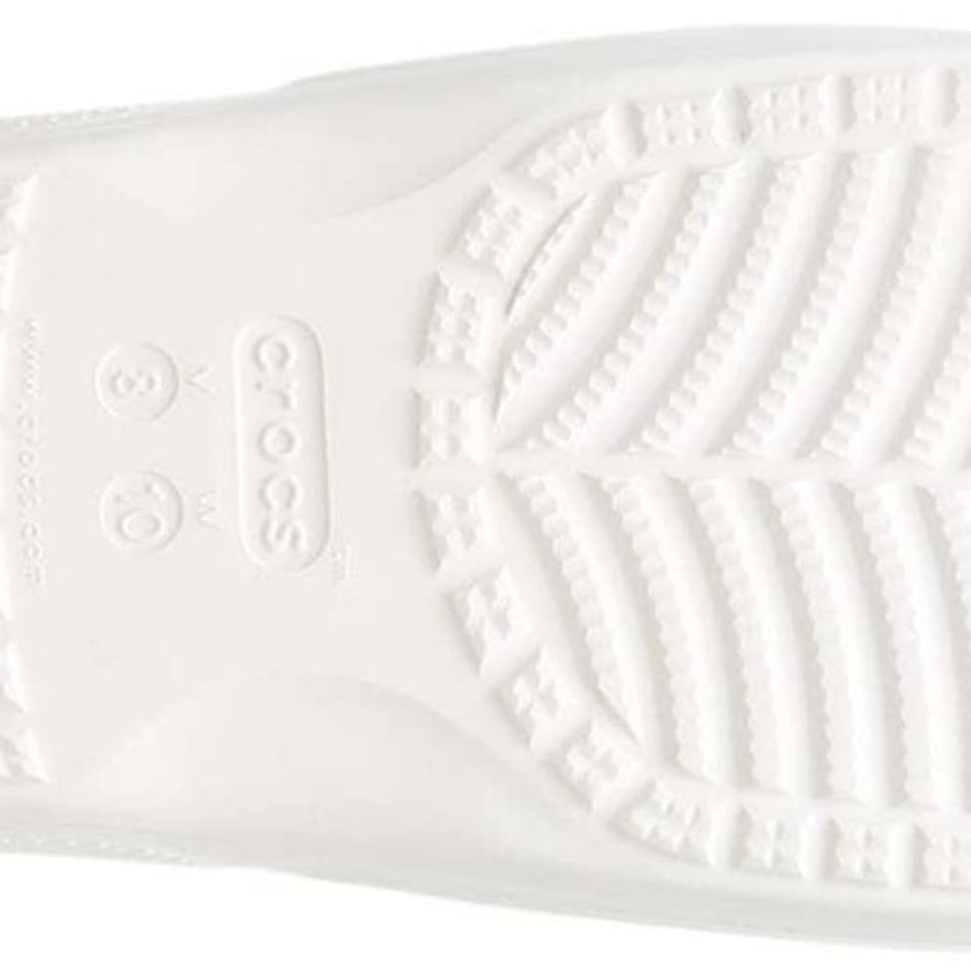 Crocs Classic Slide - Unisex White Shoe Deals Outlet