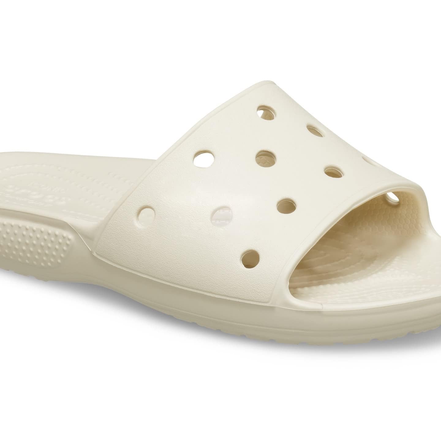 Crocs Classic Slide - Unisex Bone Shoe Deals Outlet