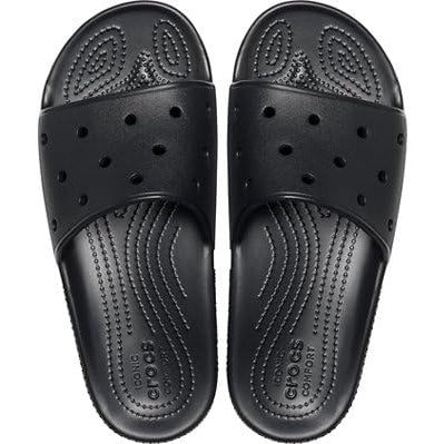 Crocs Classic Slide - Unisex Black Shoe Deals Outlet