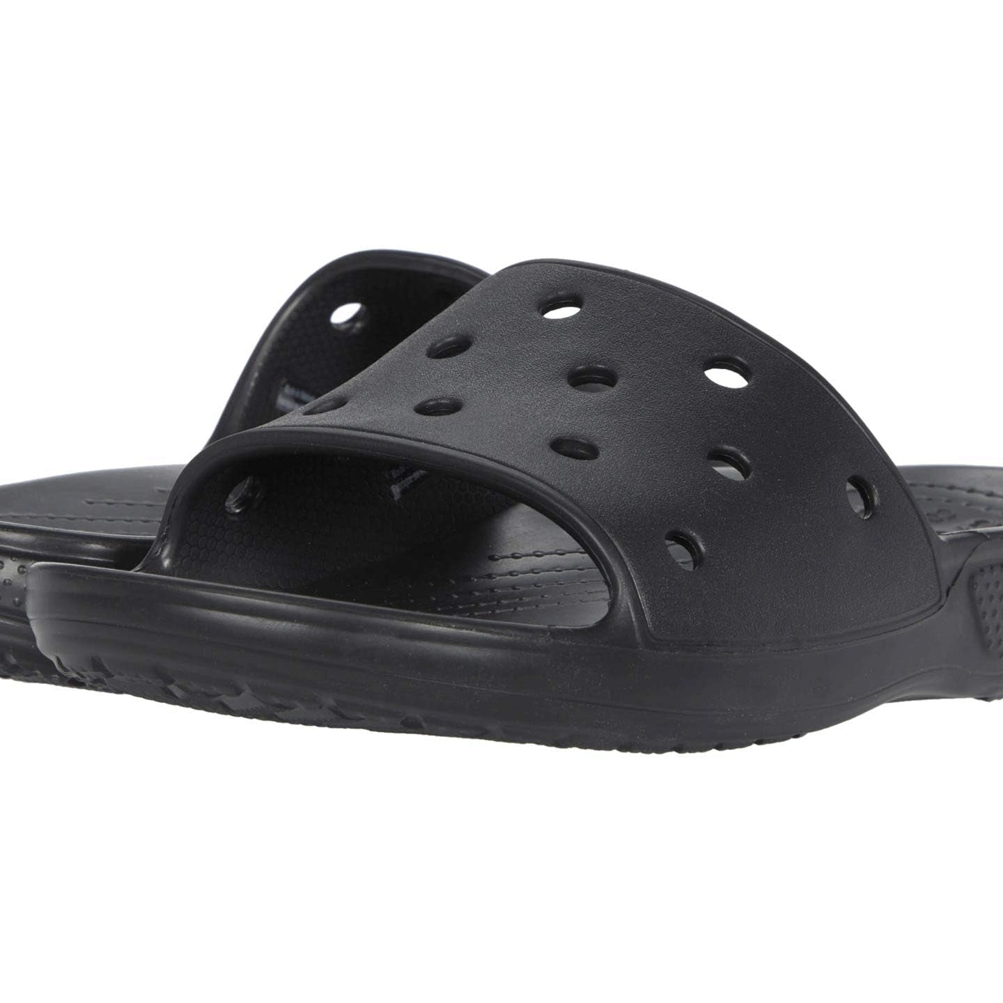 Crocs Classic Slide - Unisex Black Shoe Deals Outlet