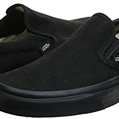 Vans Classic Slip - On - Unisex Black/Black Shoe Deals Outlet