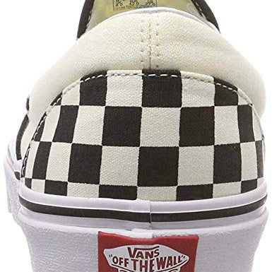Vans Classic Slip - On - Unisex Black/Off White Checkerboard Shoe Deals Outlet