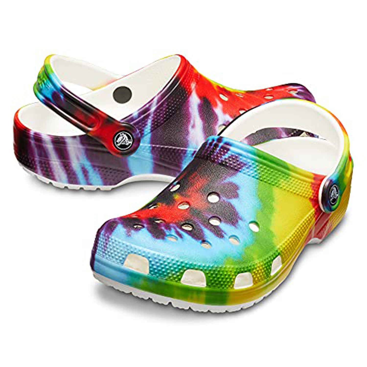Crocs Classic Tie - Dye Clog - Unisex Multi Shoe Deals Outlet