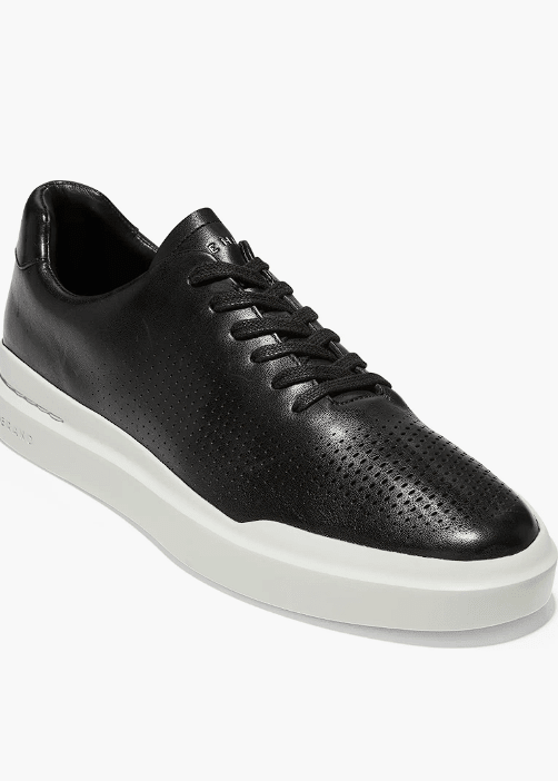 Cole Haan GrandPro Rally Laser Cut Low Top Black 9 M 192004647708 Shoe Deals Outlet