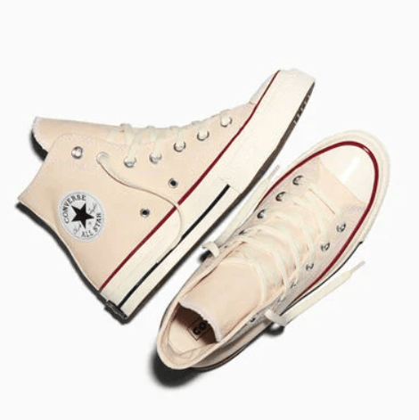 Converse Chuck 70 Hi Parchment / Garnet / Egret Men's 4.5 / Women's 6.5 M 888755675861 Shoe Deals Outlet