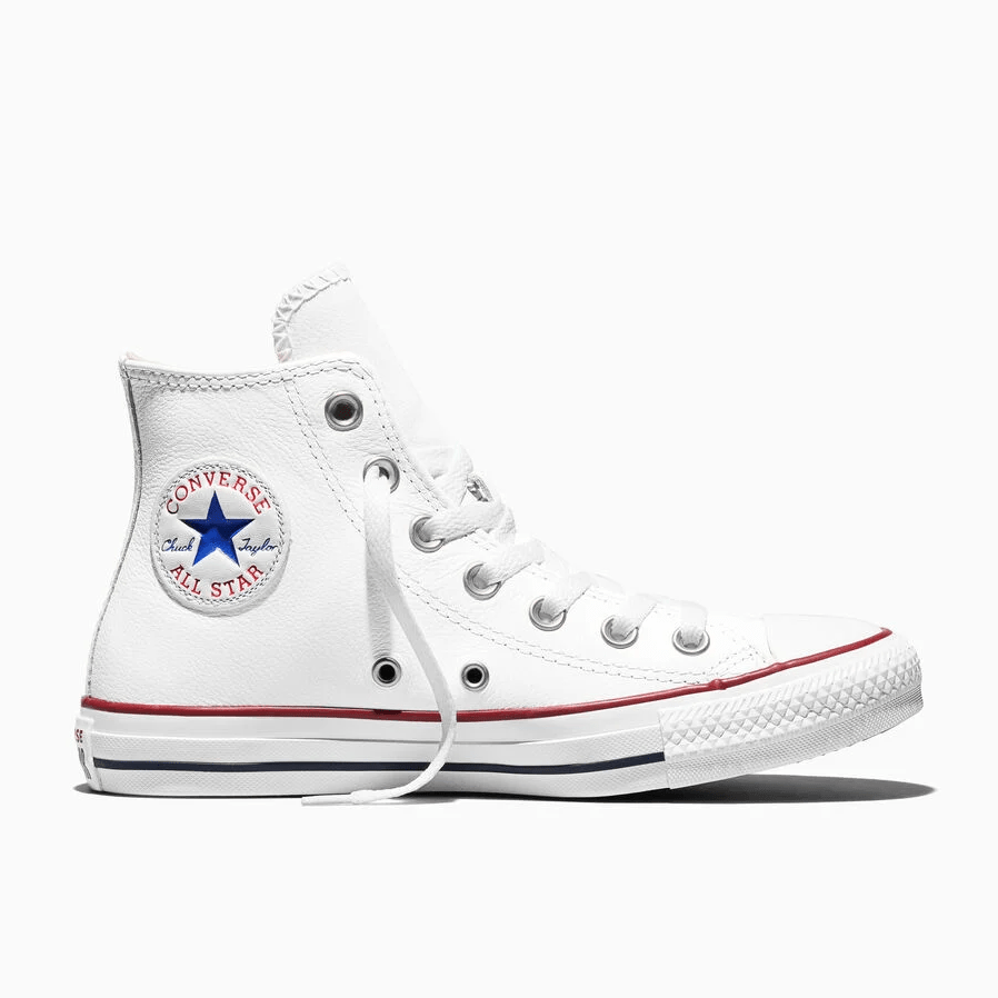 Converse Chuck Taylor All Star Leather White Men's 6 / Women's 8 M 886951121069 Shoe Deals Outlet