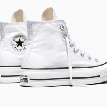 Converse Chuck Taylor All Star Lift Platform Hi White / Black / White 5 M 888755504369 Shoe Deals Outlet