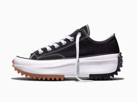 Converse Run Star Hike Ox White / Black / Gum Men's 7 / Women's 8.5 M 194432341692 Shoe Deals Outlet