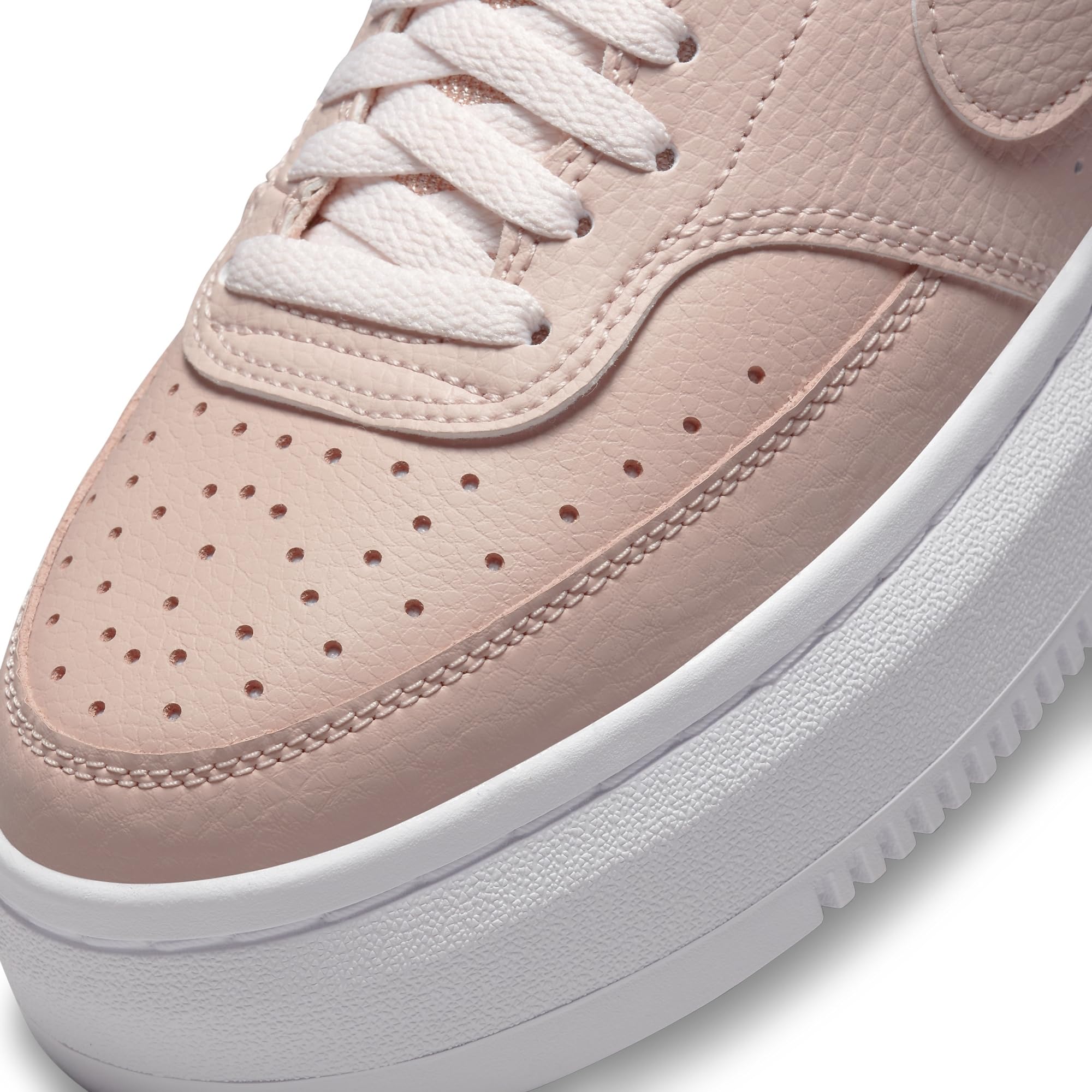 Nike Court Vision Alta - Women's Pink Oxford/Pink Oxford - white Shoe Deals Outlet