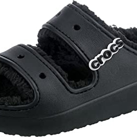 Crocs Cozzzy Sandal - Unisex Black Shoe Deals Outlet