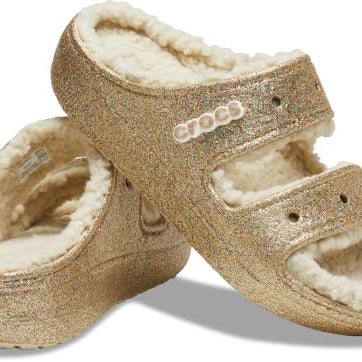 Crocs Cozzzy Sandal - Unisex Multi/Gold Shoe Deals Outlet