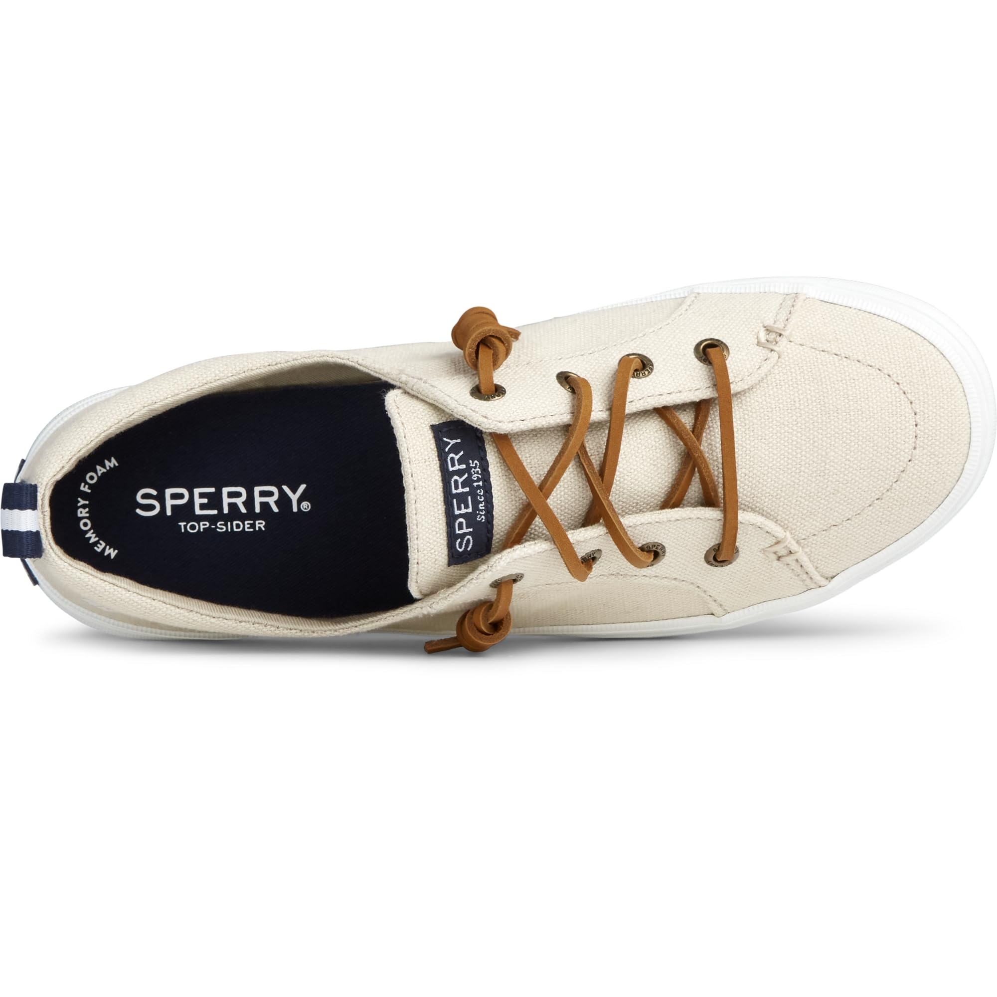Sperry Crest Vibe - Women's Linen/Oat Shoe Deals Outlet